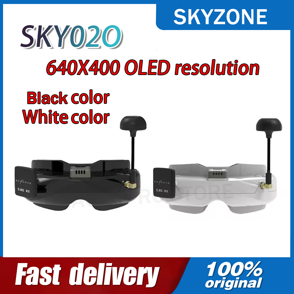 Drone Battery - SKYZONE SKY02O OLED 5,8GHz 2S-6S FPV-Brille