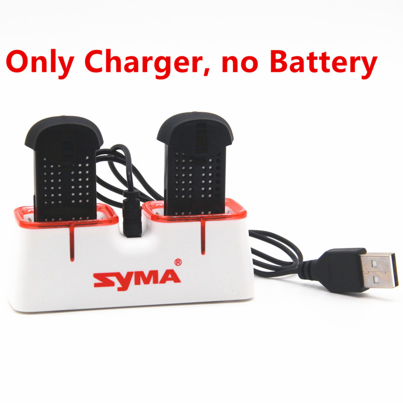 Drone Charger - Dual-USB-Schnellladegerät für Syma X22 X22W Drohnenbatterien